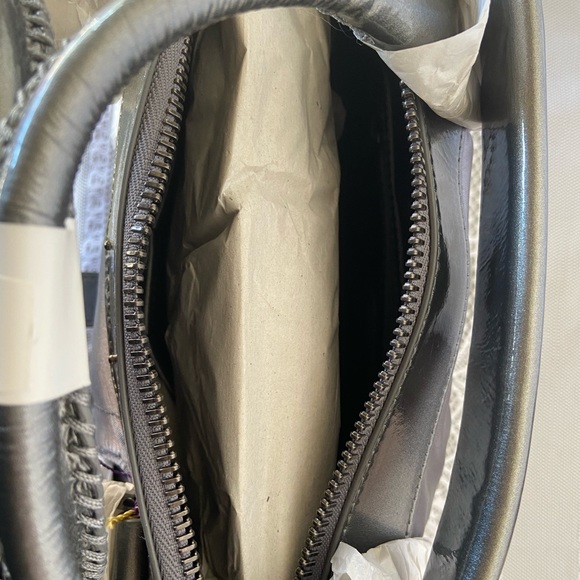 Botkier Sasha Duffle Silver Bag - Picture 3 of 5